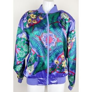 Purple Vintage Windbreaker Jacket Size Large